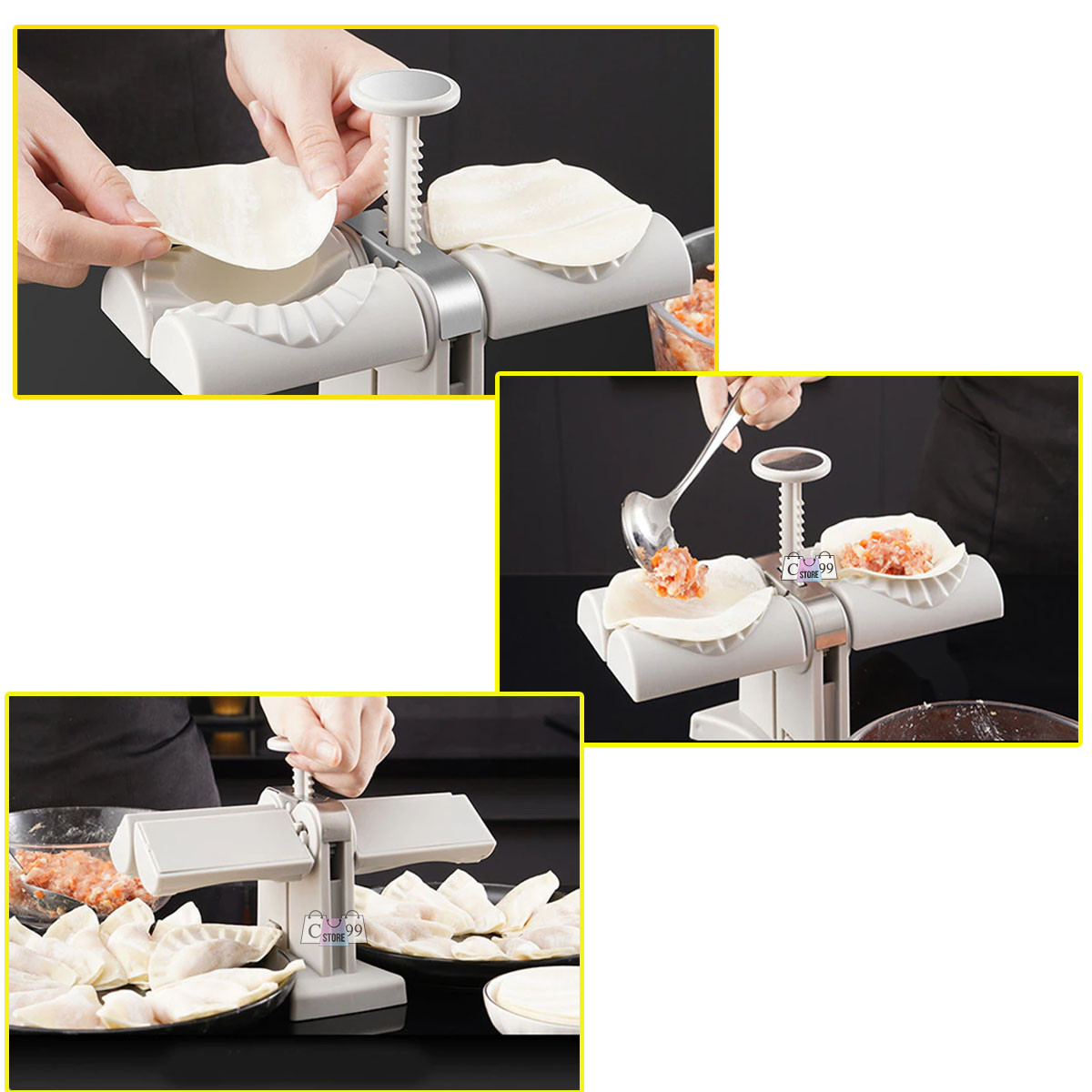 Miniatura 2 de Molde Automático Para Hacer Empanadas